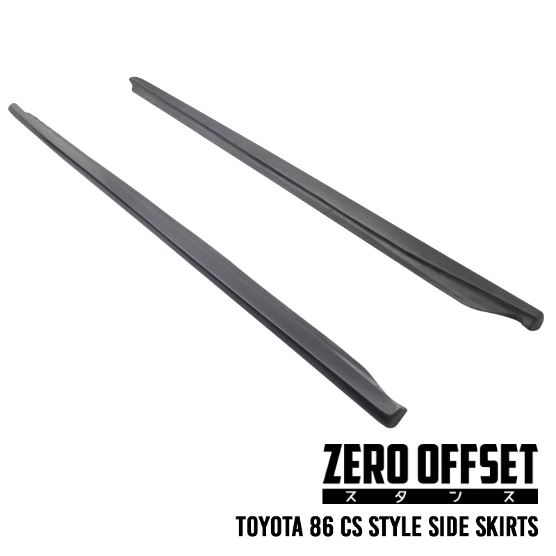 CS Style Side Skirts  for Toyota 86 (ZN6)/ Subaru BRZ (ZC6) 2012-2021