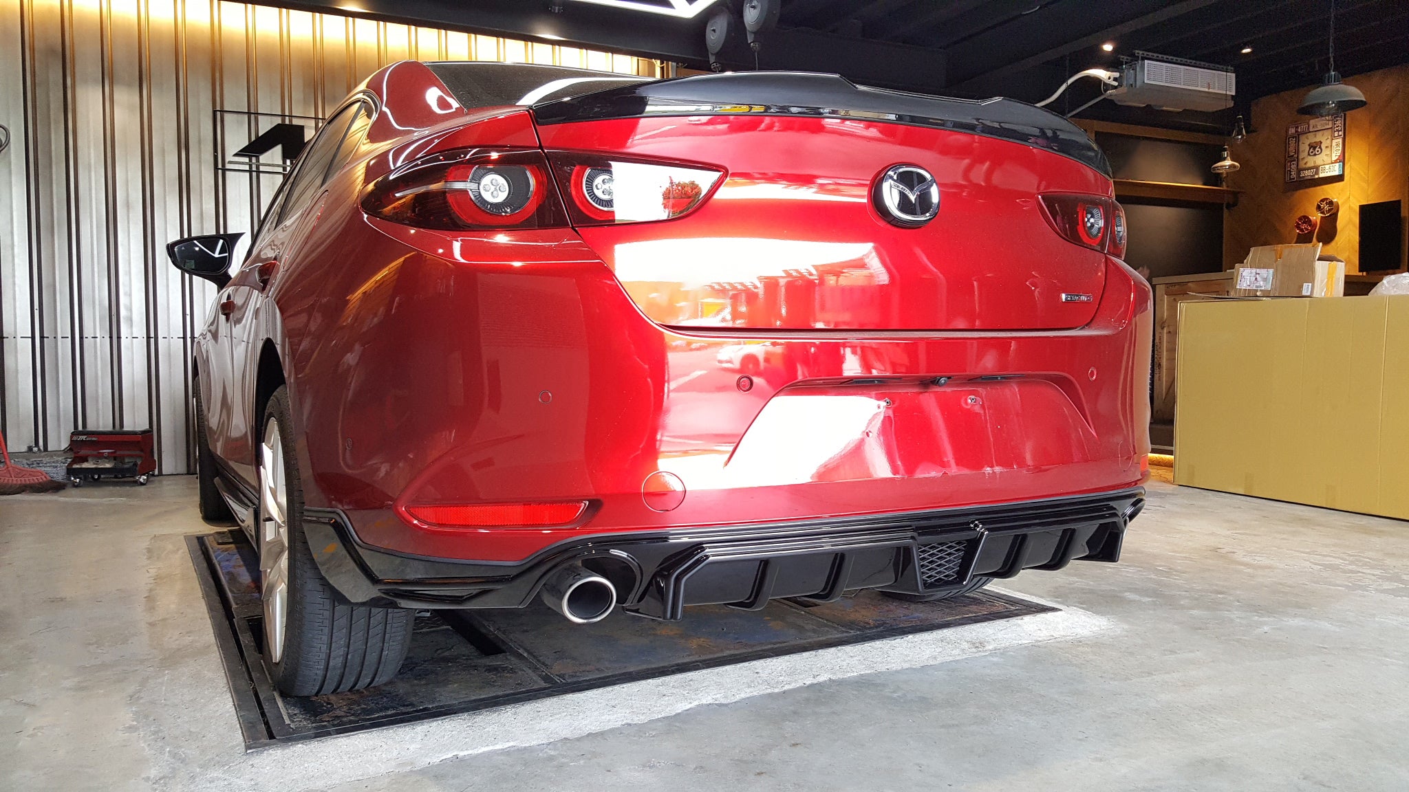 Kuroi Style Full Kit for Mazda 3 BP Sedan 2019+