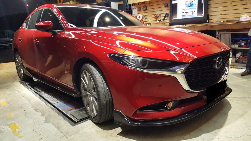 Kuroi Style Front Lip for Mazda 3 BP Sedan 2019+