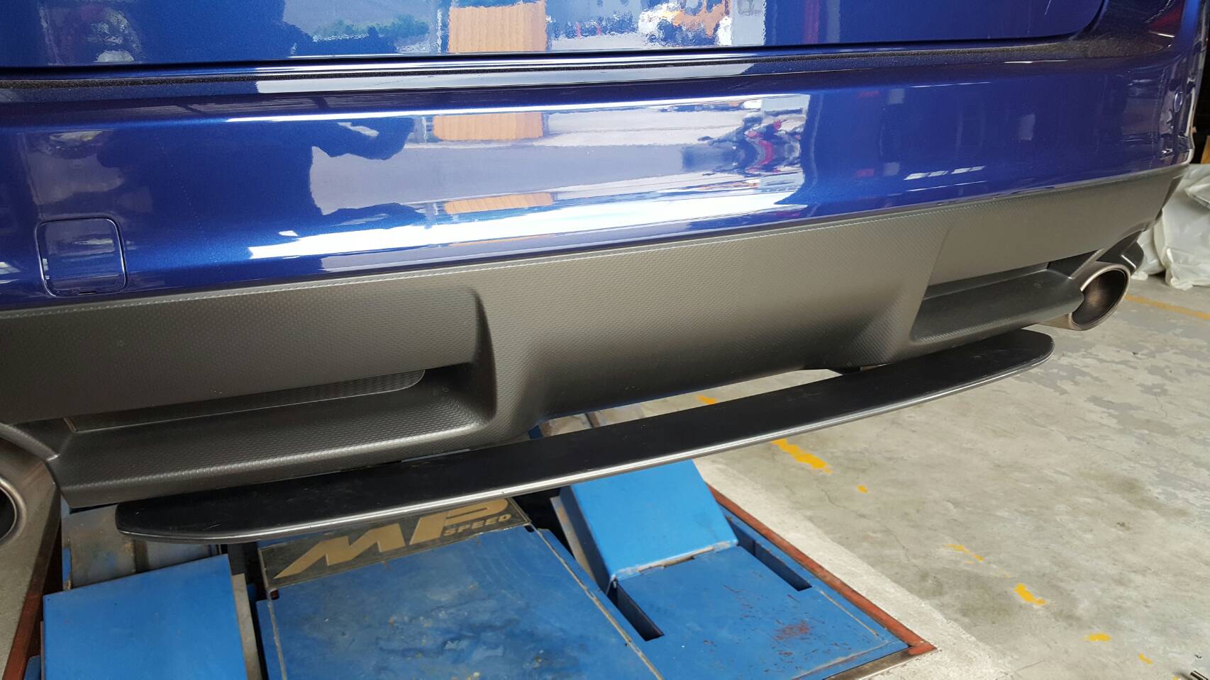 STI Style Rear Diffuser for Subaru Levorg 2015-2021