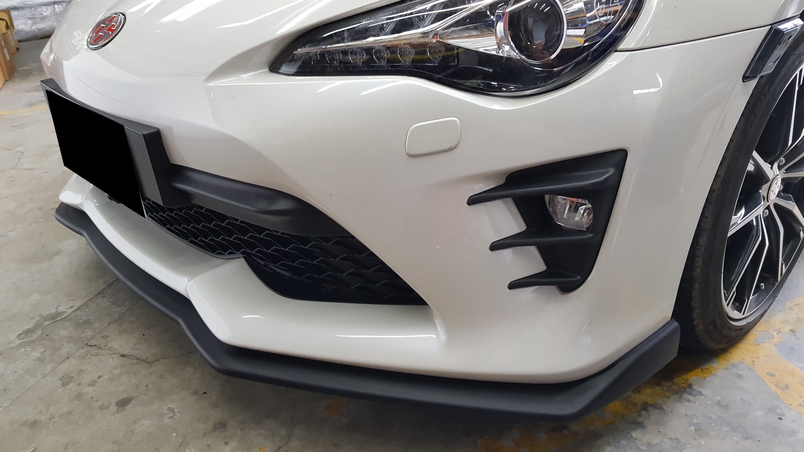 STI Style Front Lip for Toyota 86 (ZN6) 2017-2021