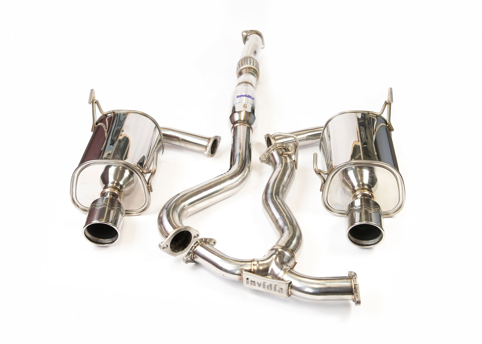 Invidia Q300 Cat Back Exhaust w/SS Tips - Subaru Forester XT SJG 13-18