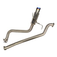 Invidia Single N1 Cat Back Exhaust w/Ti Tip - Subaru WRX 09-21/STI 08-21/Forester XT SH, SJ 08-18 (Sedan Only )