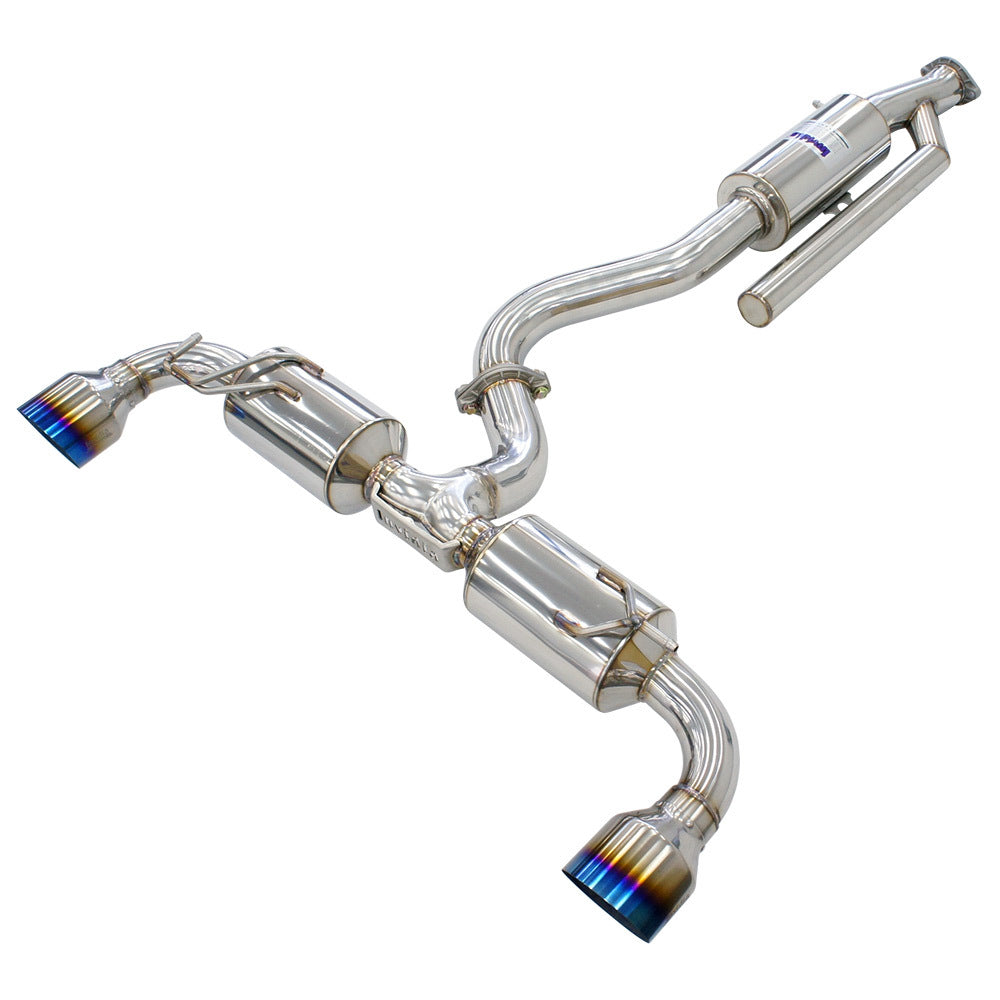 N2 Catback Exhaust Ti Tips for Toyota GR Yaris XPA16R