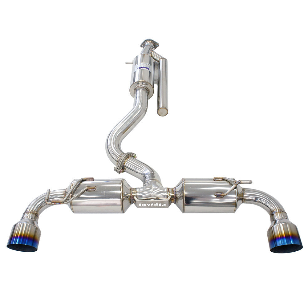 N2 Catback Exhaust Ti Tips for Toyota GR Yaris XPA16R