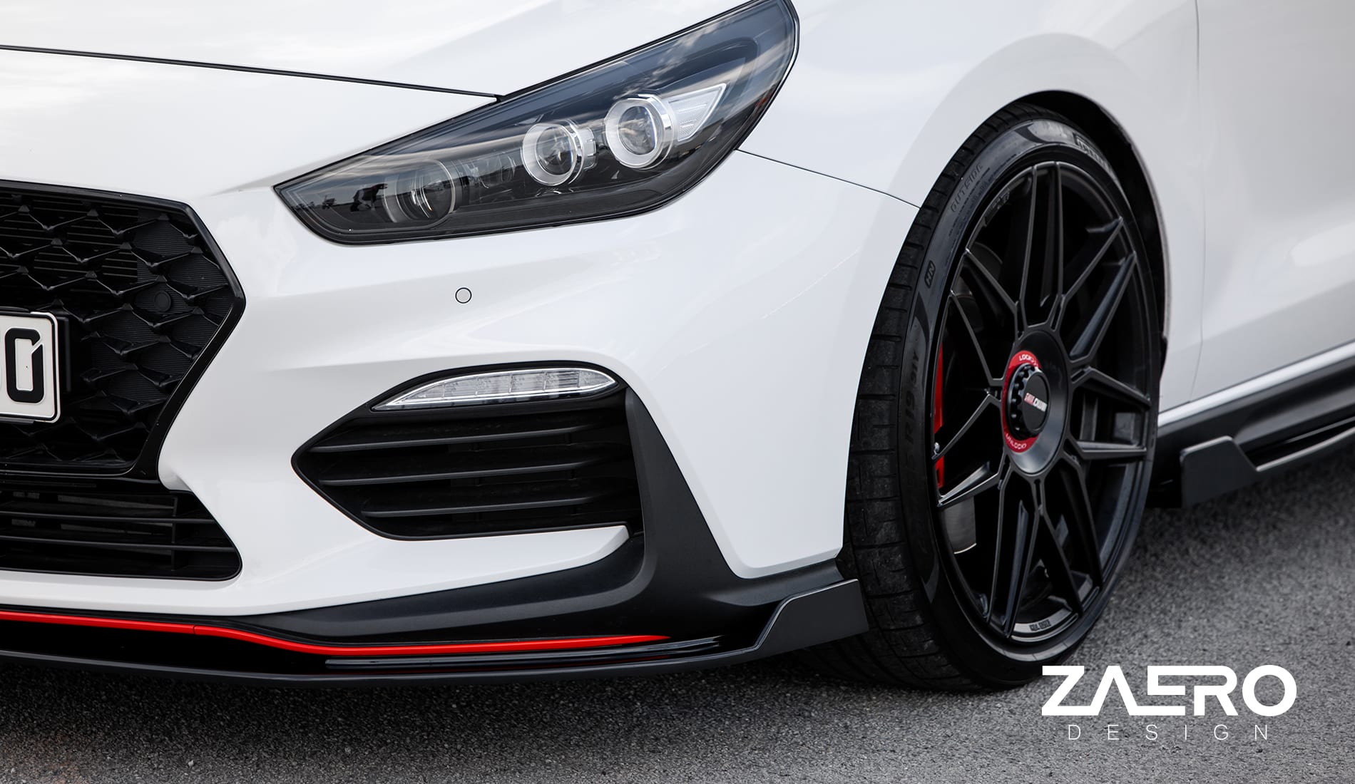 EVO-1 Front Lip/Splitter for Hyundai i30N Hatch/Fastback 2018-2020