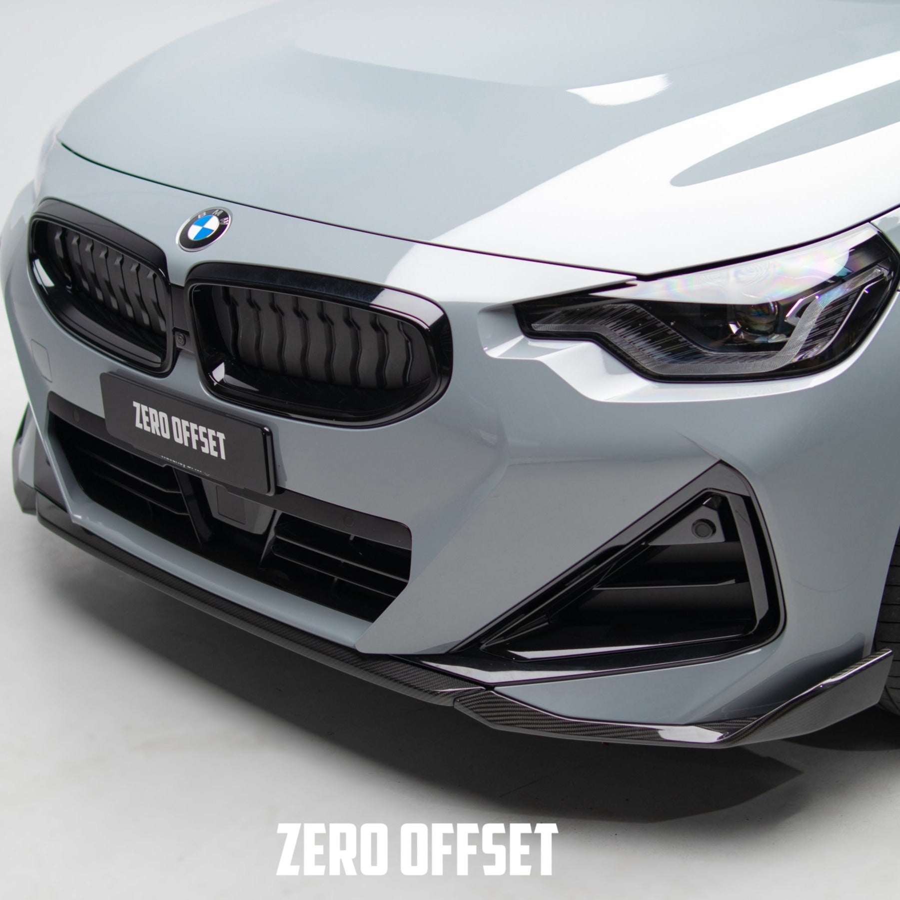 M Performance Style Pre Pregged Dry Carbon Fiber Front Lip for BMW 2 Series Coupe G42 2021+