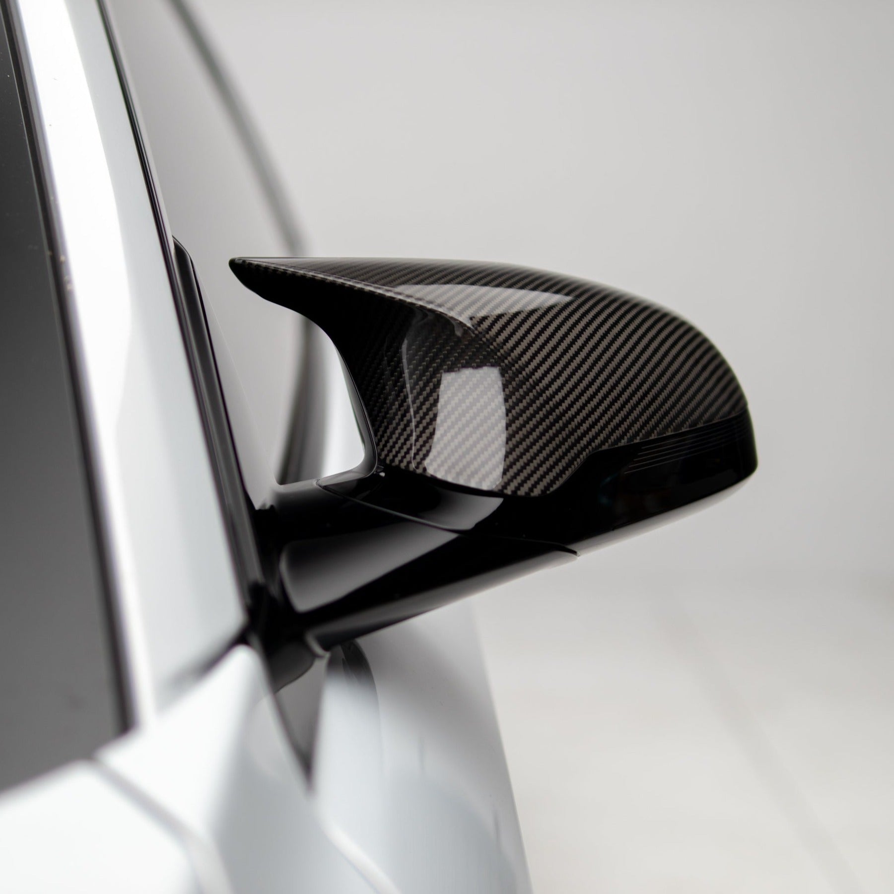 M-Performance Style Pre Pregged Dry Carbon Fiber  Mirrors Caps for BMW M2 Comp F87 / M3 F80 / M4 F82 F83