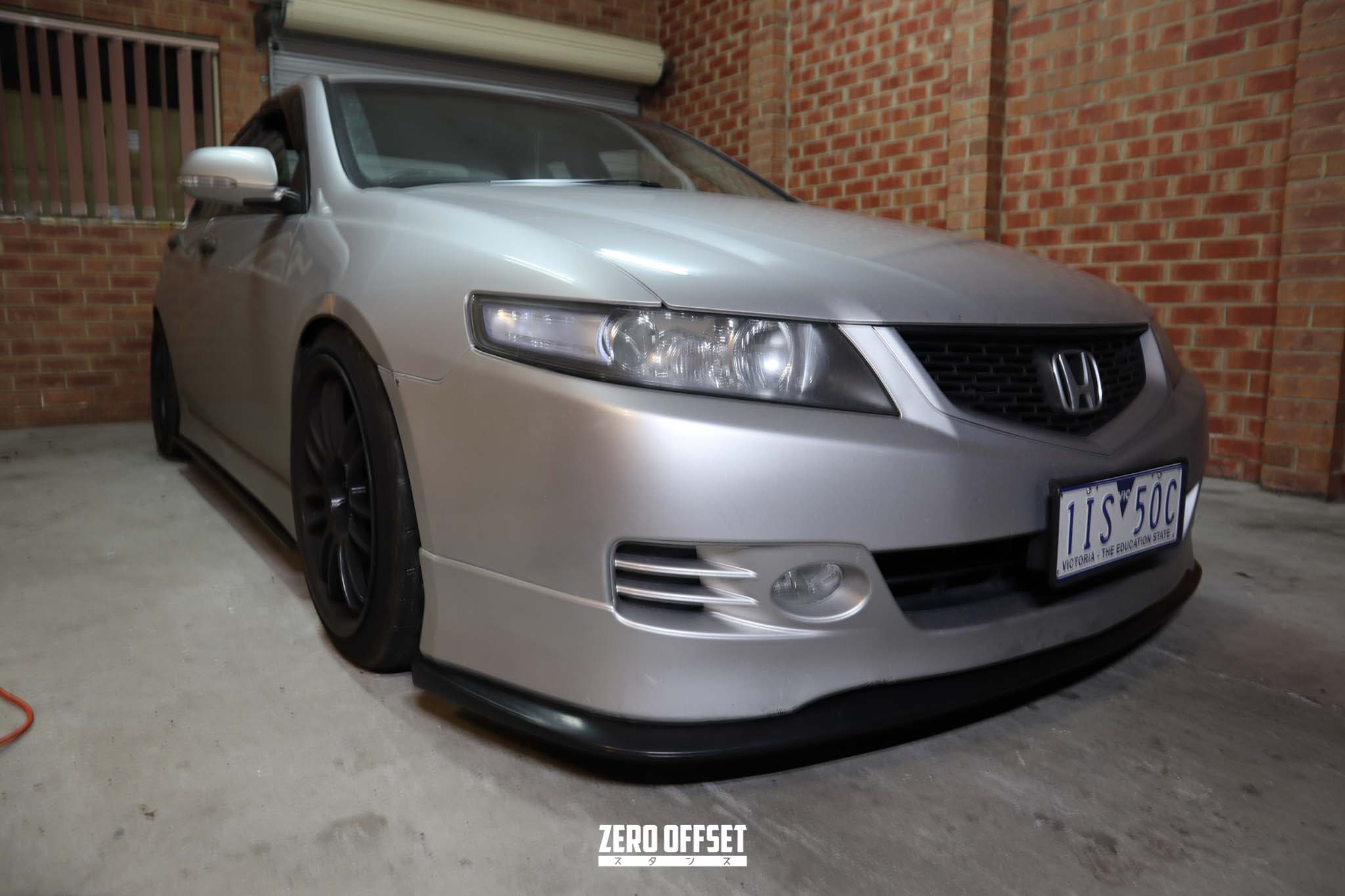 Front Lip STI V Style for Honda Accord Euro CL9 2003-2007