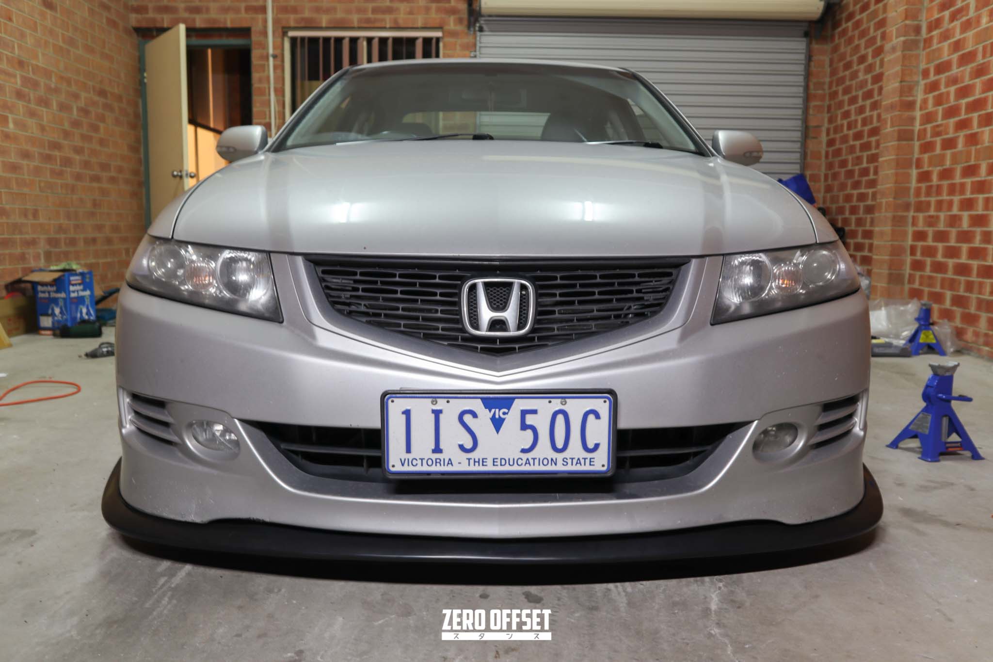 Front Lip STI V Style for Honda Accord Euro CL9 2003-2007