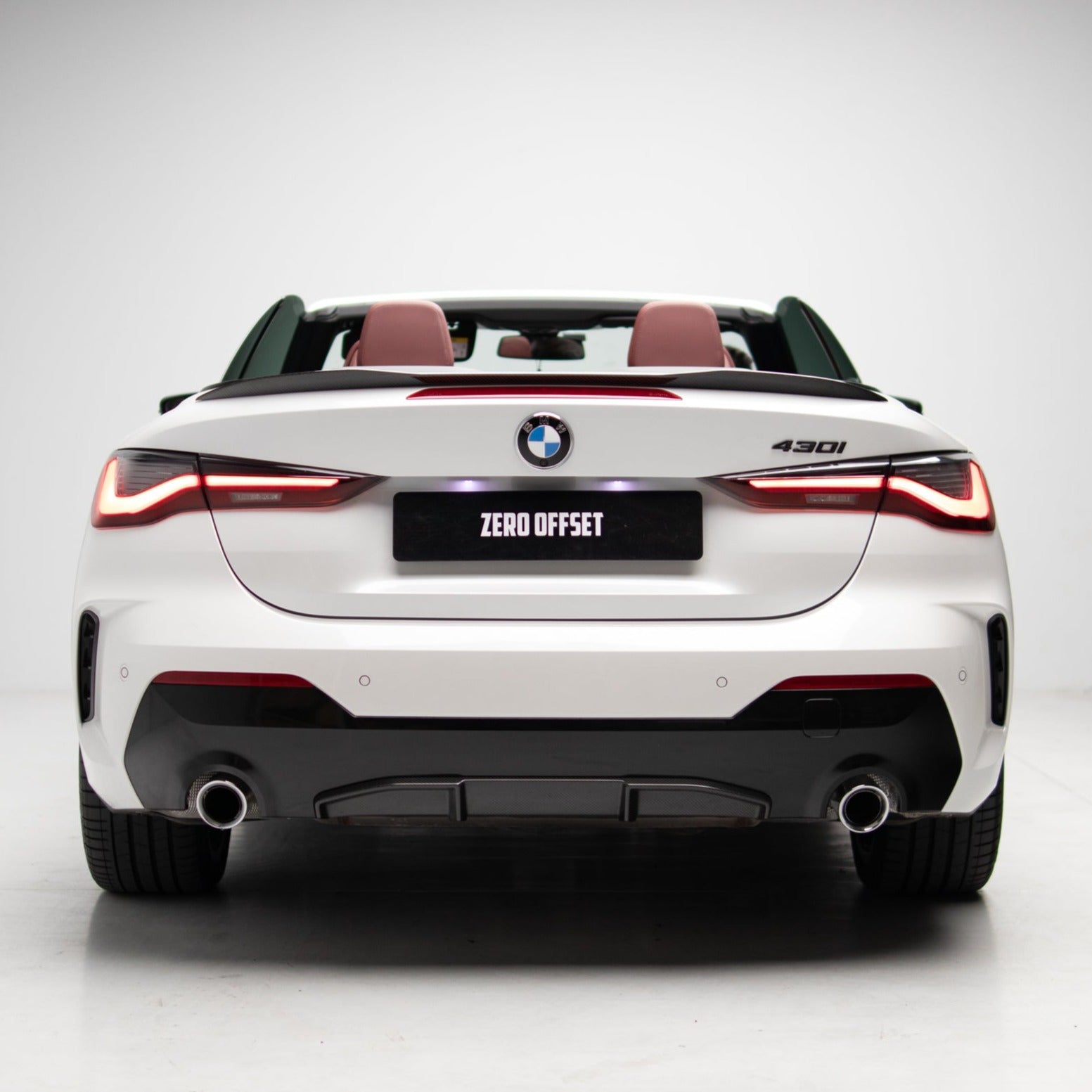 M Performance Style Pre Pregged Dry Carbon Fiber Spoiler for BMW 4 Series G23 / M4 G83 Convertible 2020+