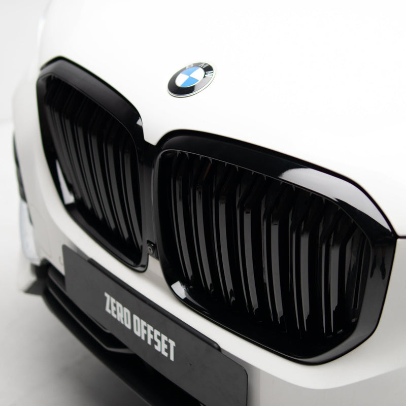 F20/21 LCI gloss black grilles double slat, BMW & Mini