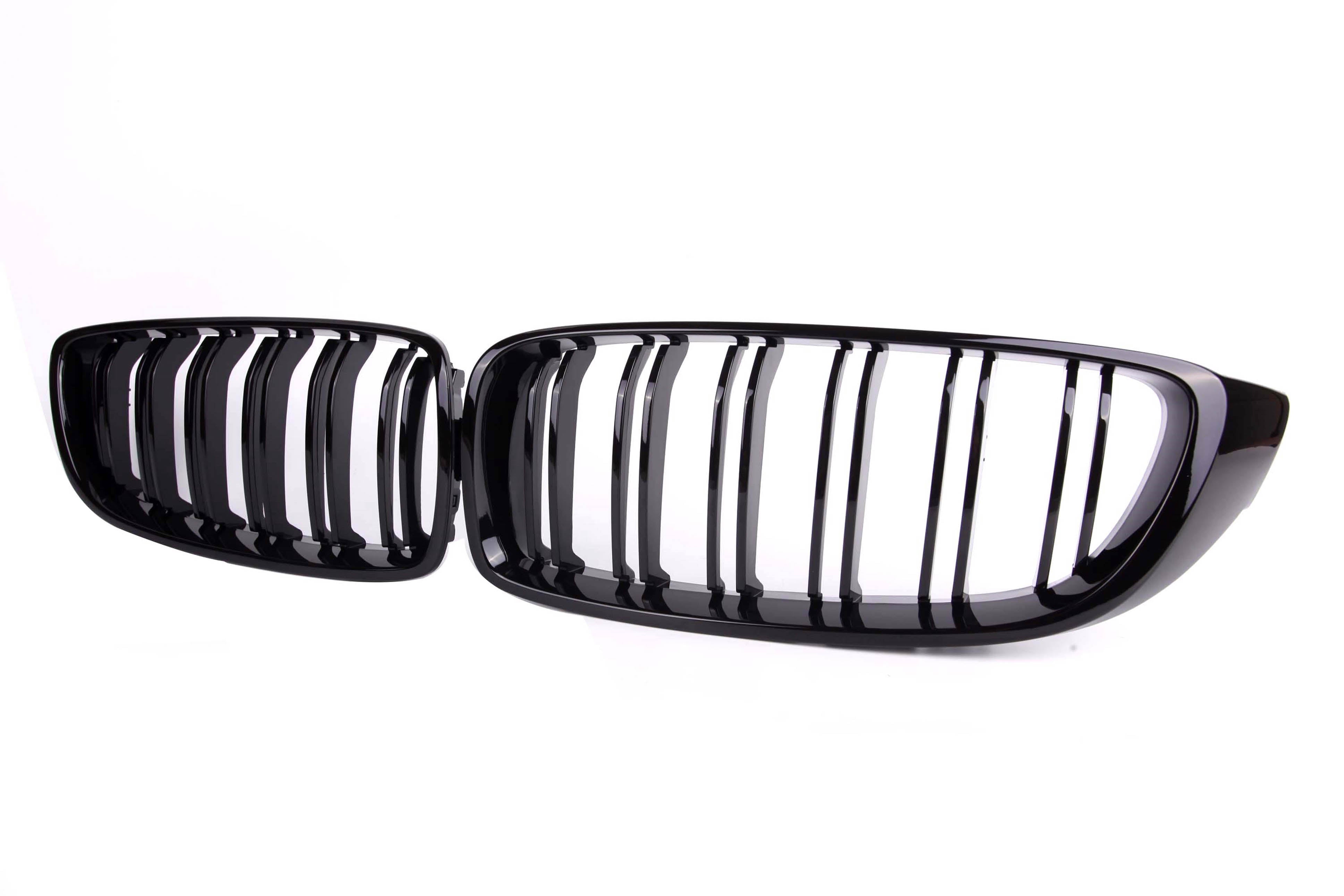 M Performance Gloss Black Grille (Dual Slat) For BMW 4 Series F32 F33 F37 / M3 M4 F80 F82 F83 2013-2020