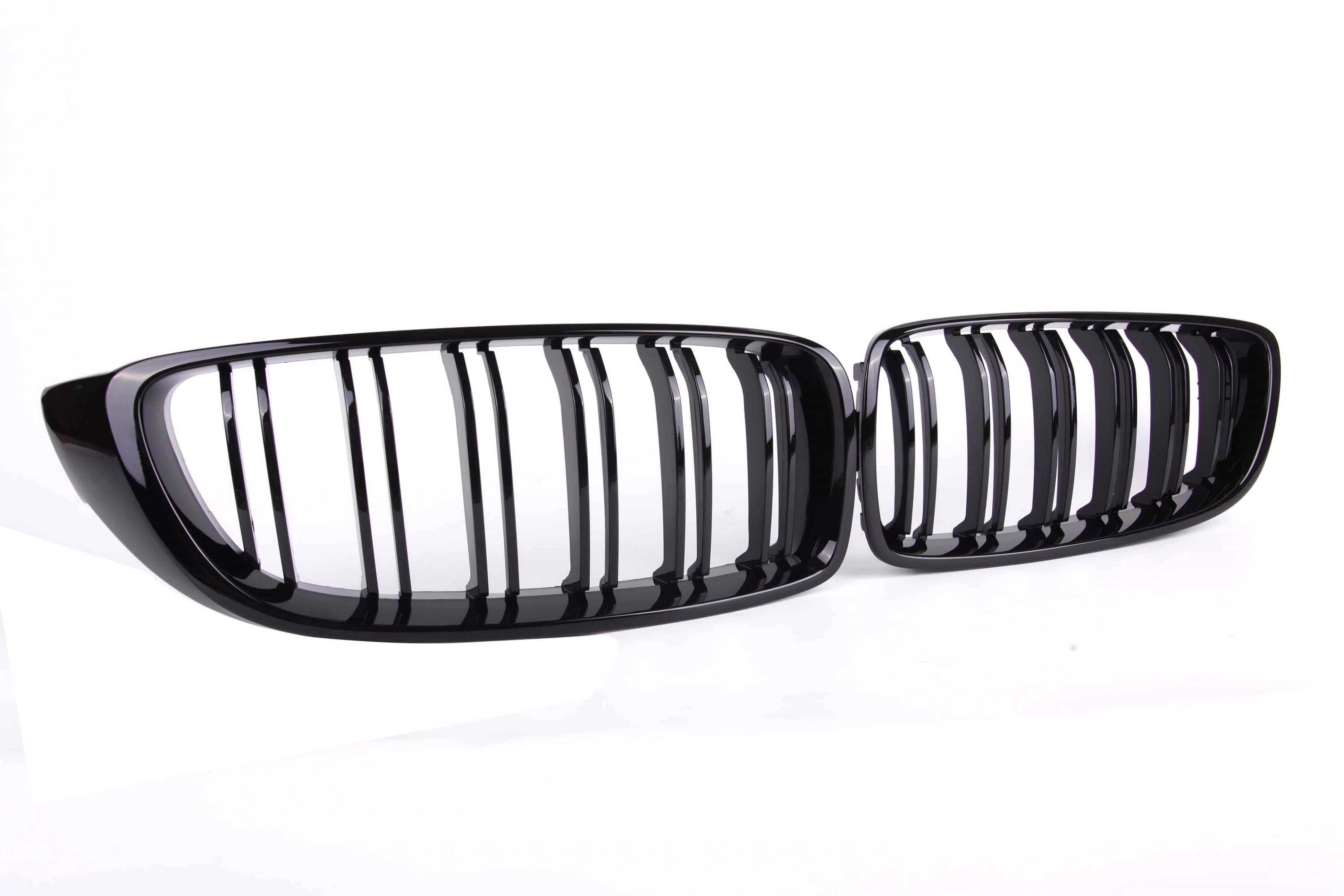 M Performance Gloss Black Grille (Dual Slat) For BMW 4 Series F32 F33 F37 / M3 M4 F80 F82 F83 2013-2020