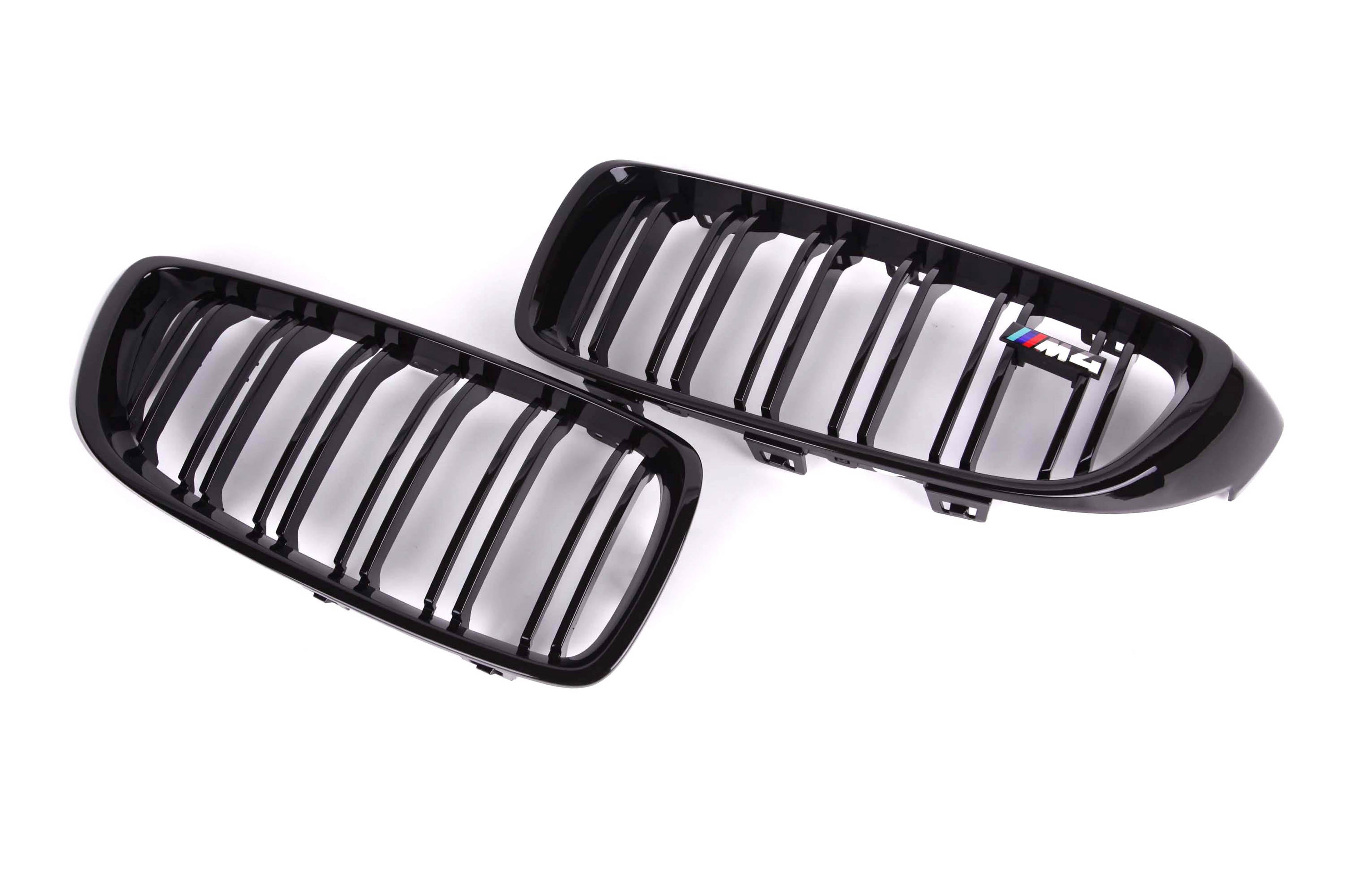 M Performance Gloss Black Grille (Dual Slat) For BMW 4 Series F32 F33 F37 / M3 M4 F80 F82 F83 2013-2020