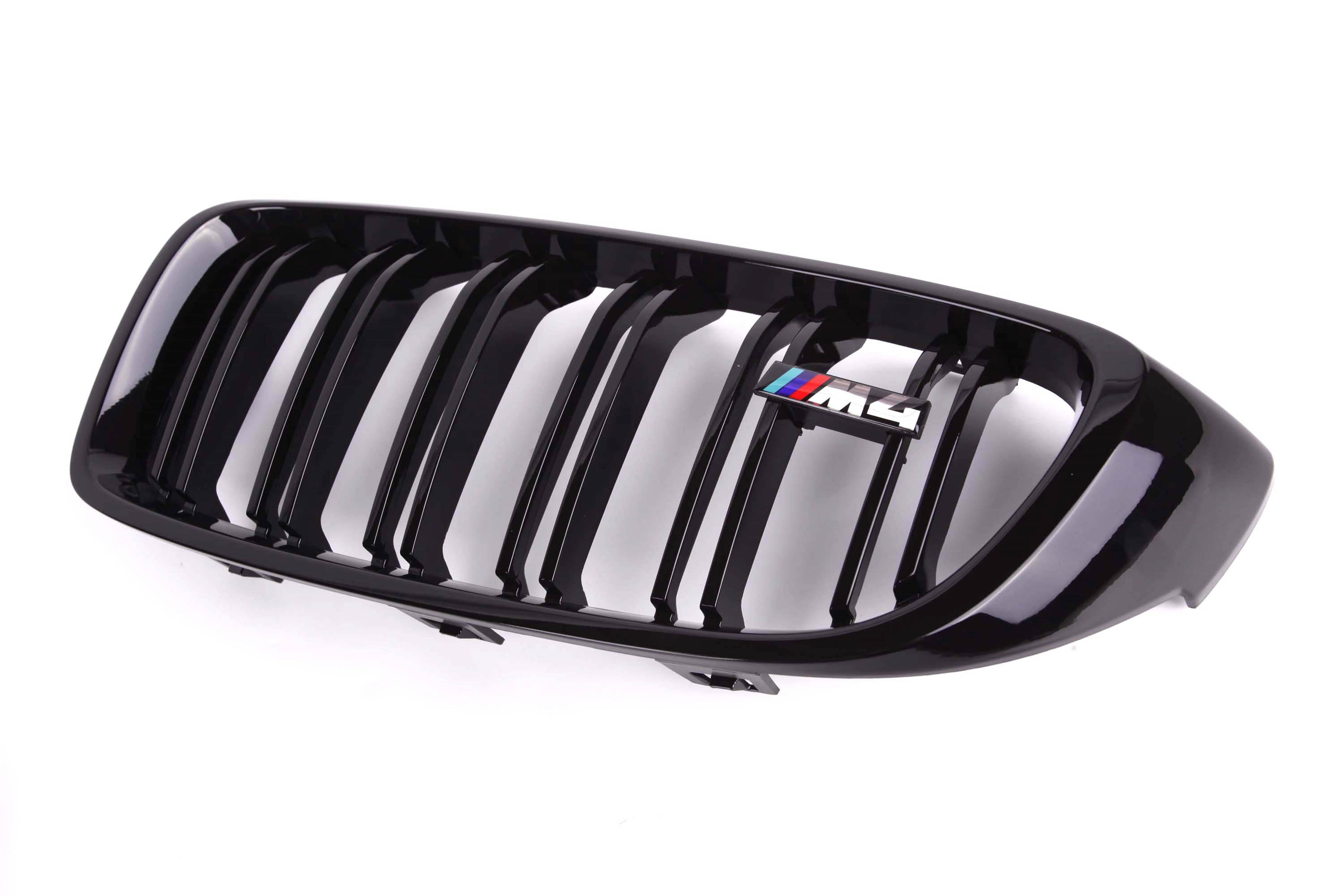 M Performance Gloss Black Grille (Dual Slat) For BMW 4 Series F32 F33 F37 / M3 M4 F80 F82 F83 2013-2020