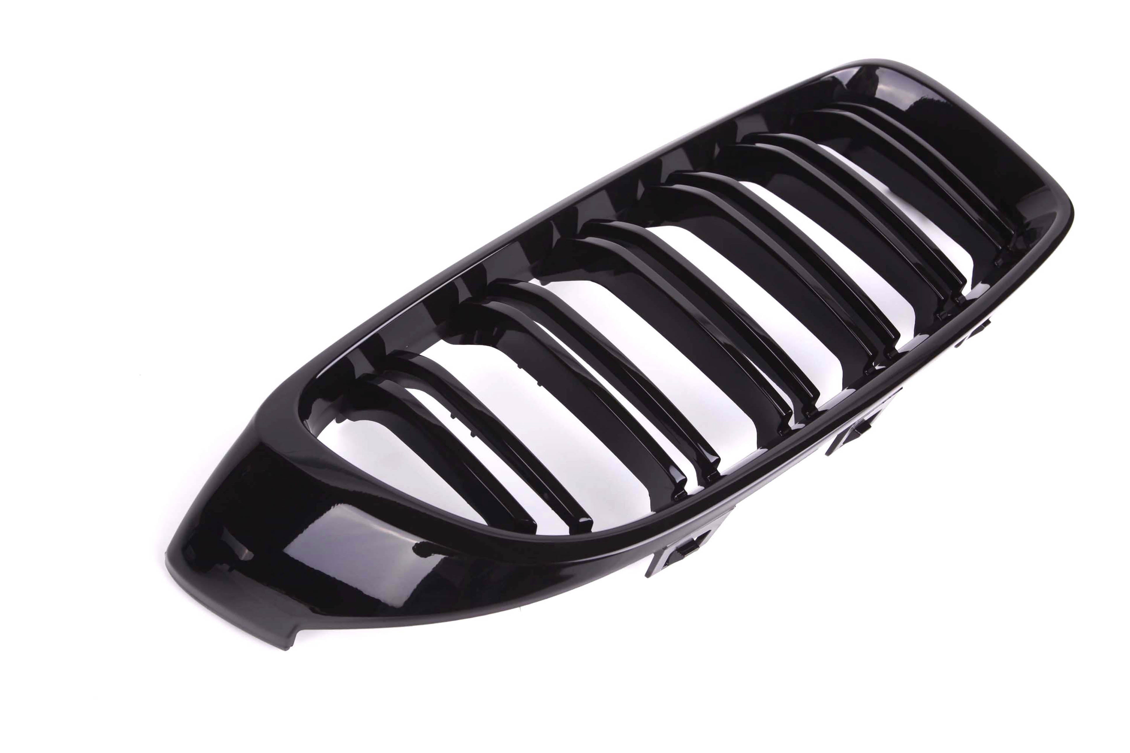 M Performance Gloss Black Grille (Dual Slat) For BMW 4 Series F32 F33 F37 / M3 M4 F80 F82 F83 2013-2020