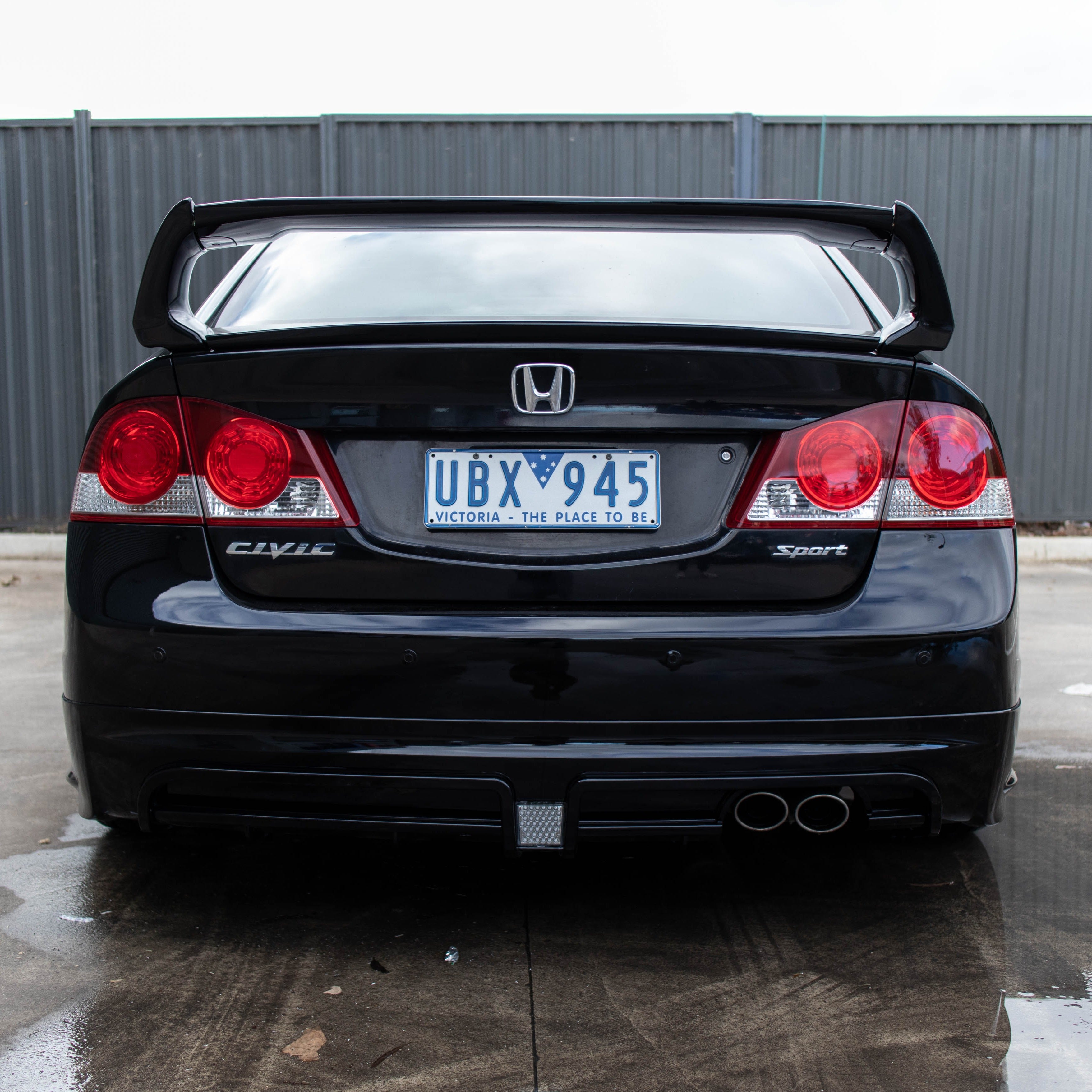 Mugen RR Style Rear Lip for Honda Civic FD 2006-2012