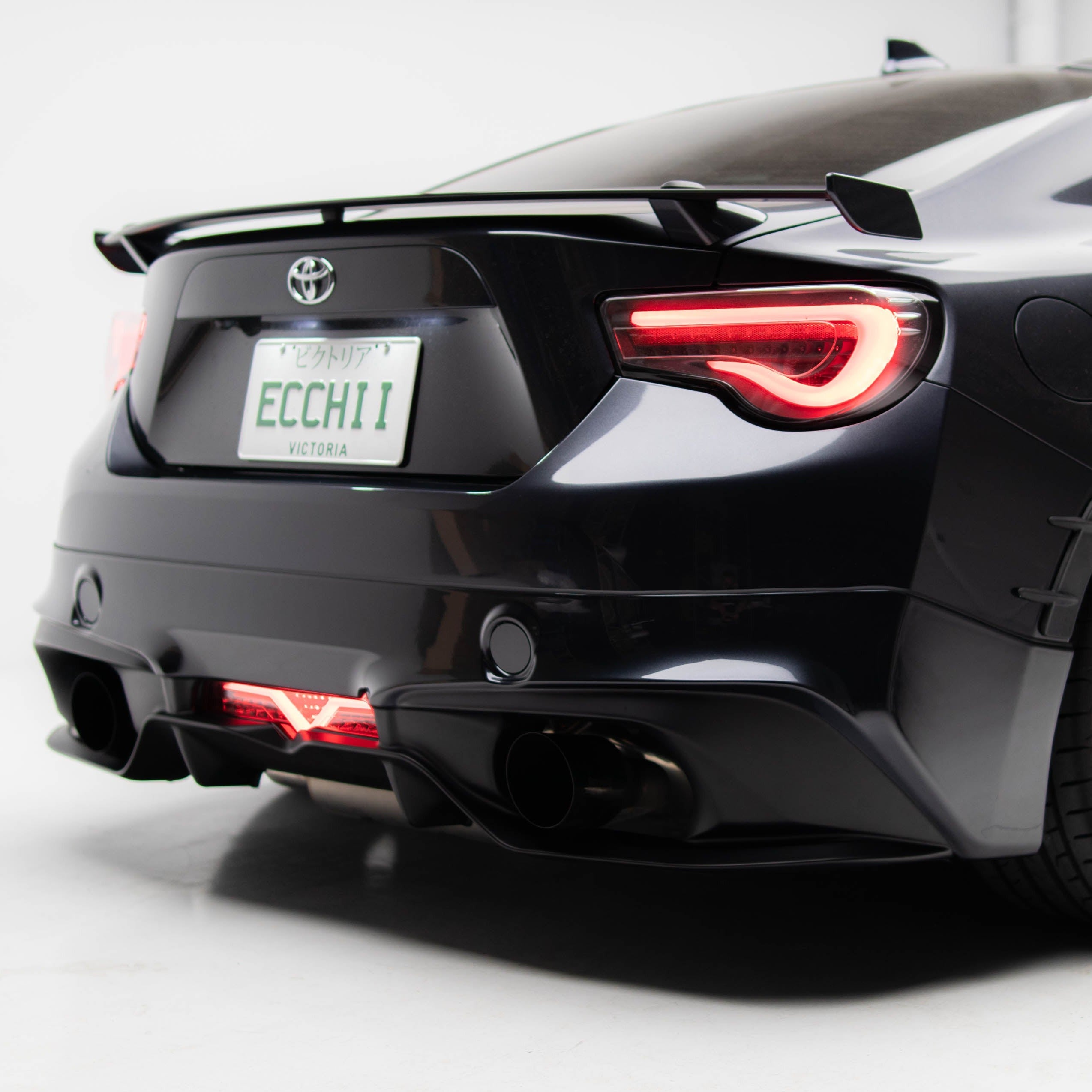 TRD V2 Style Rear Bumper Lip for Toyota 86 2012-2021