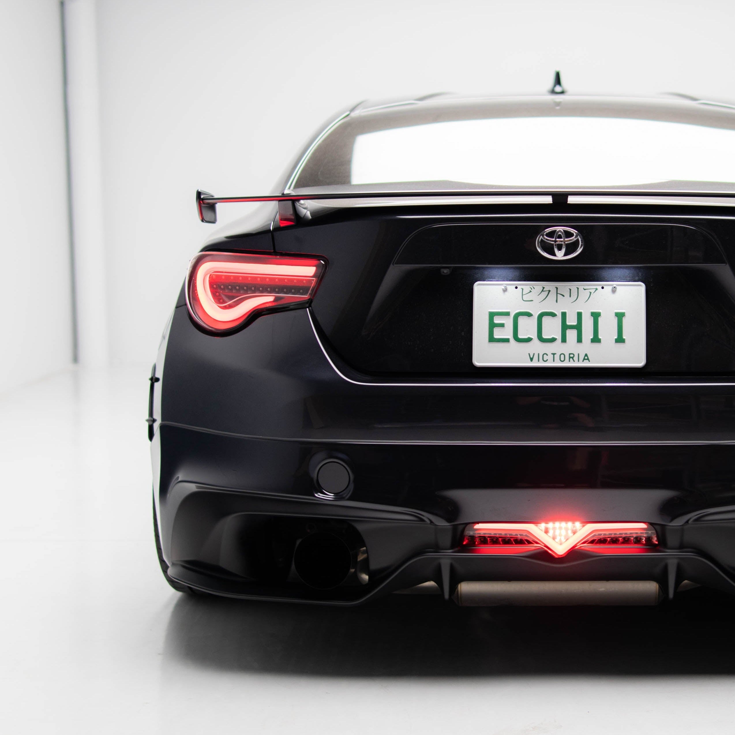 TRD V2 Style Rear Bumper Lip for Toyota 86 2012-2021