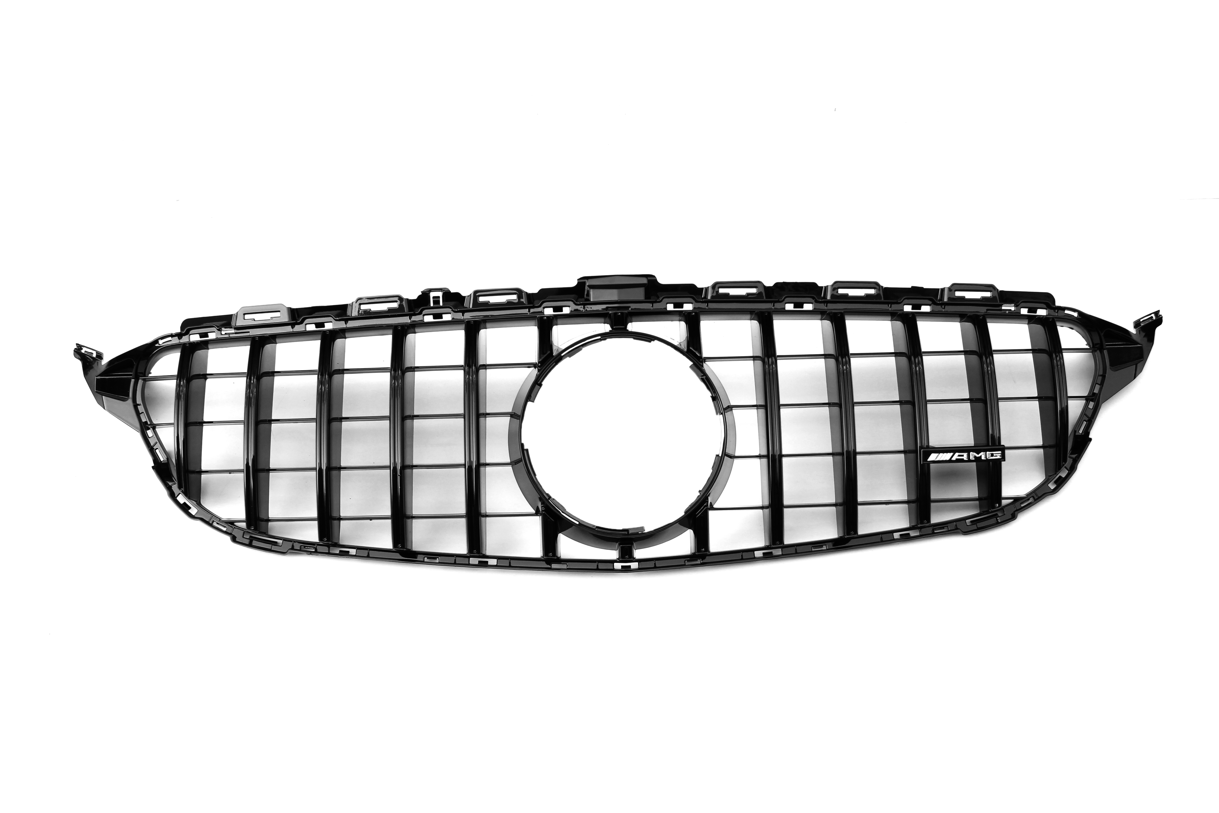 AMG Panamericana Style Grille for Mercedes C Class (AMG Line) C205/W205 2015-2018 - Black