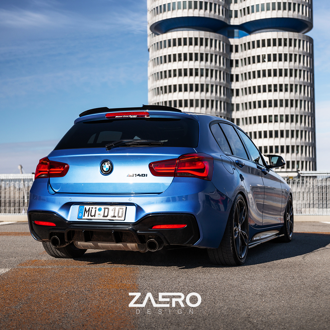 EVO-1 Diffuser for BMW 1 Series F20 (LCI)[Dual Exit] 2016-2019