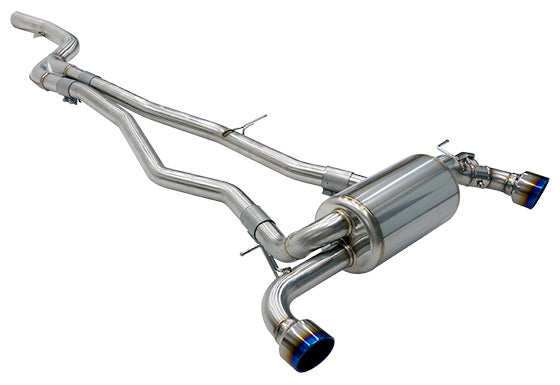 HKS Dual Super Turbo Muffler Cat Back Exhaust for Toyota Supra A90 2019+