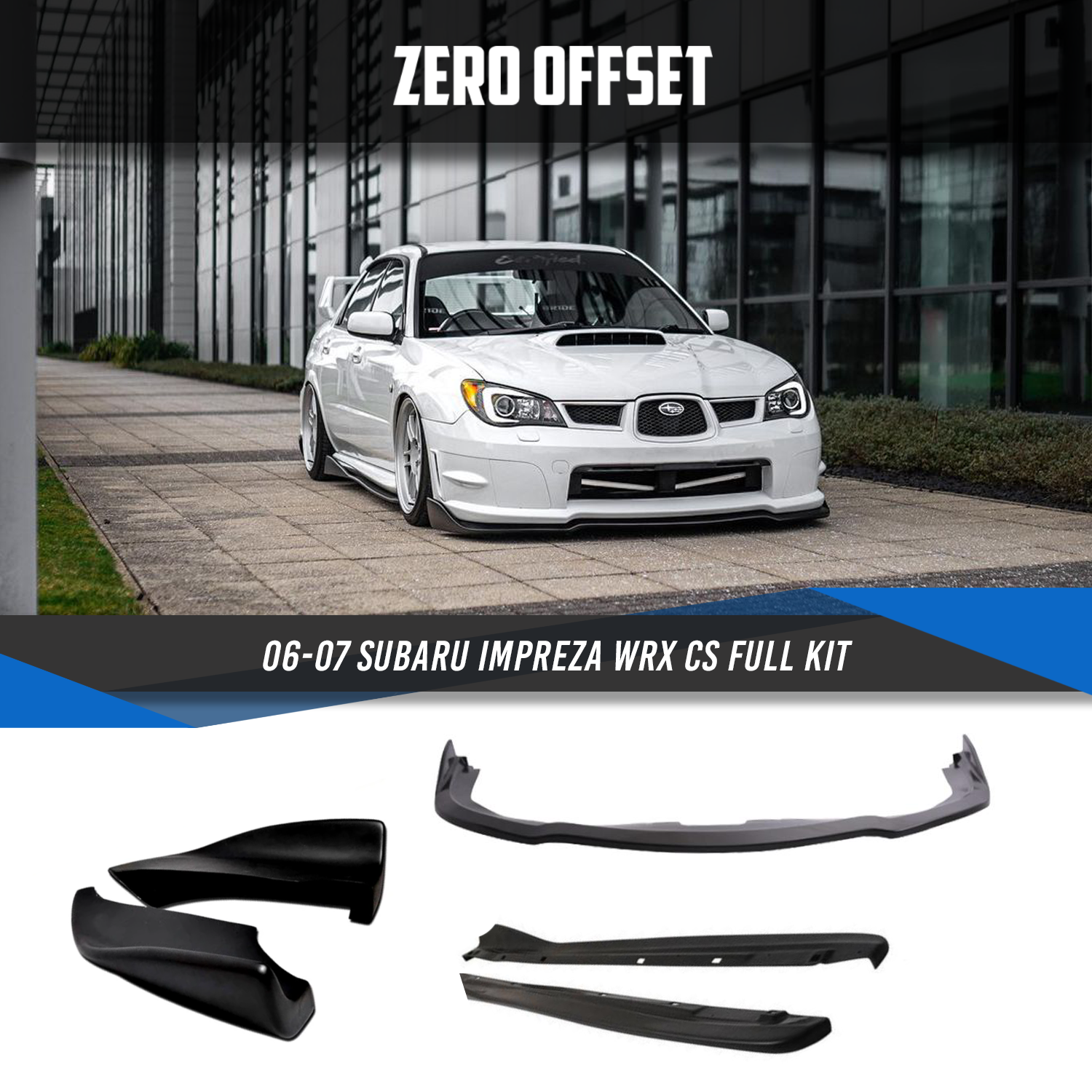 CS Style Full Kit for Subaru Impreza WRX 2006-2007