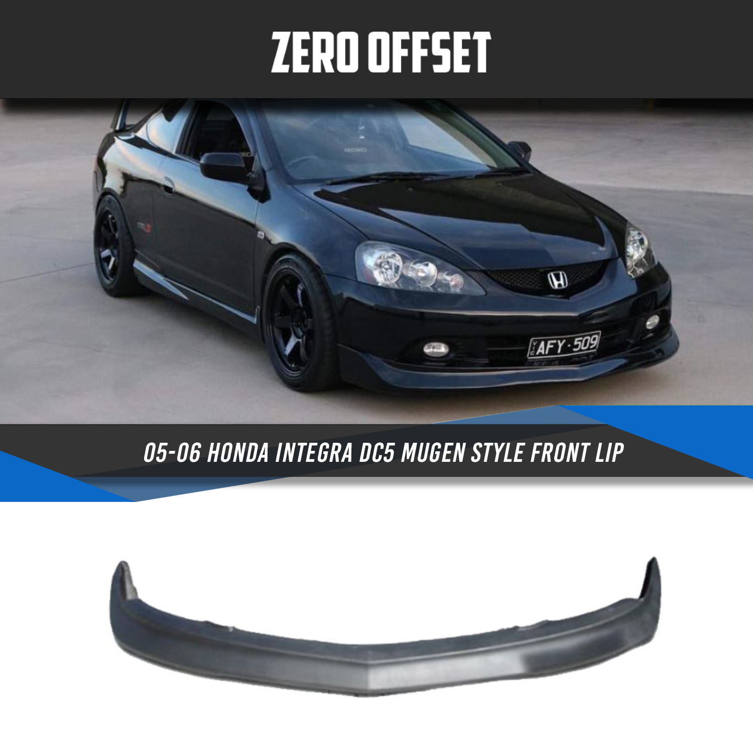 Mugen Style Front Lip for Honda Integra DC5 2005-2006