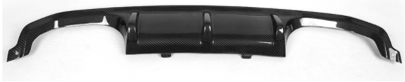 M Performance Style Pre Pregged Dry Carbon Fiber Rear Diffuser for BMW M3 F80 / M4 F82 F83 2014-2020