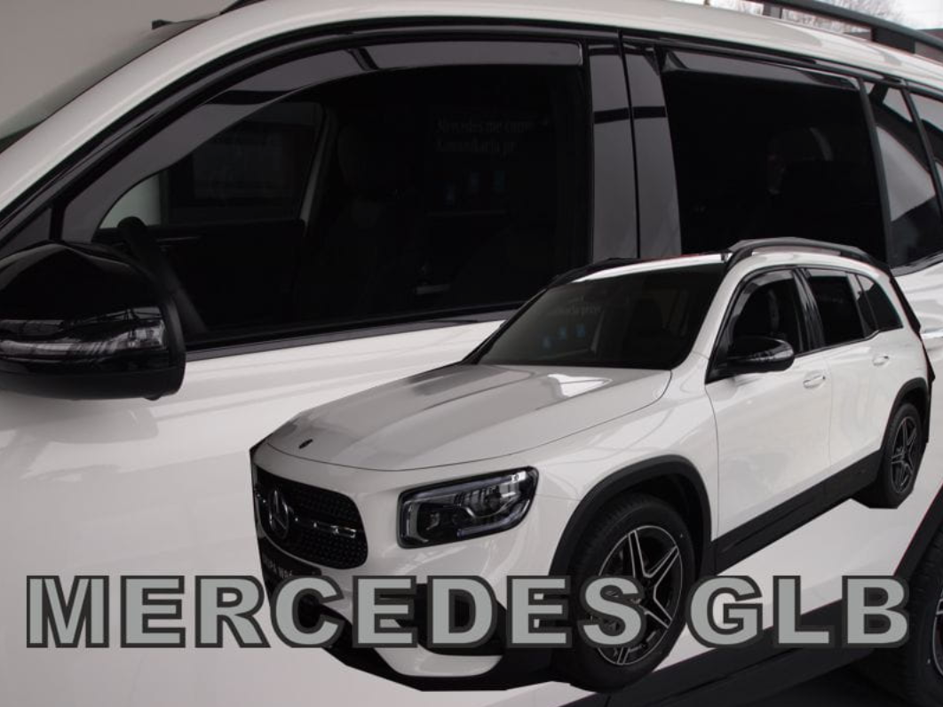 Slim-line Weather Shields - Mercedes GLB X247 5 Door 19+