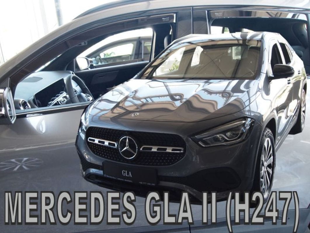 Slim-line Weather Shields - Mercedes GLA H247 5 Door 20+