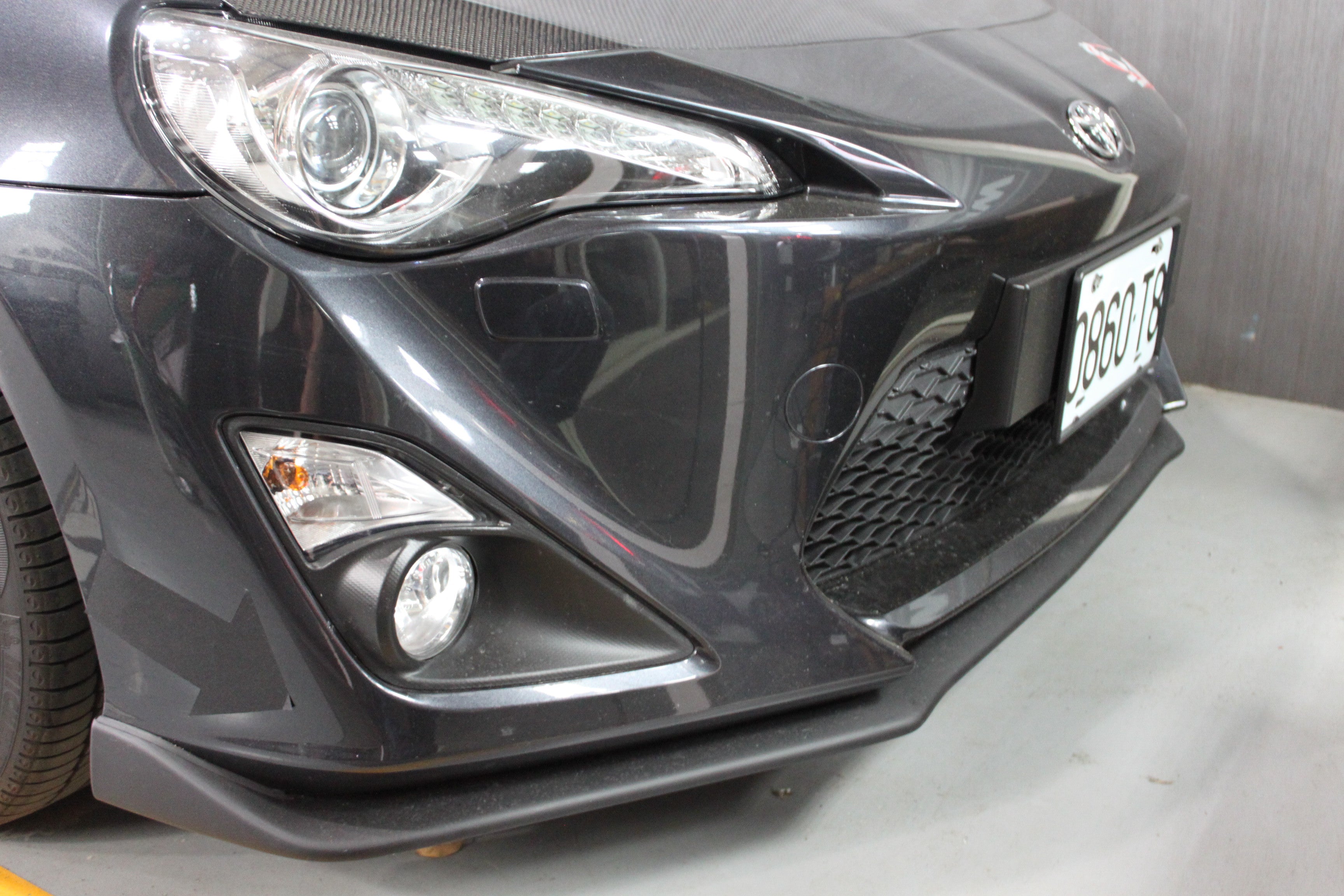 STI Style Front Lip for Toyota 86 (ZN6) 2012-2016